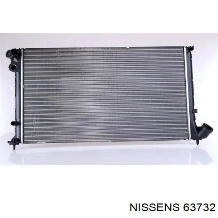 63732 Nissens радіатор охолодження двигуна