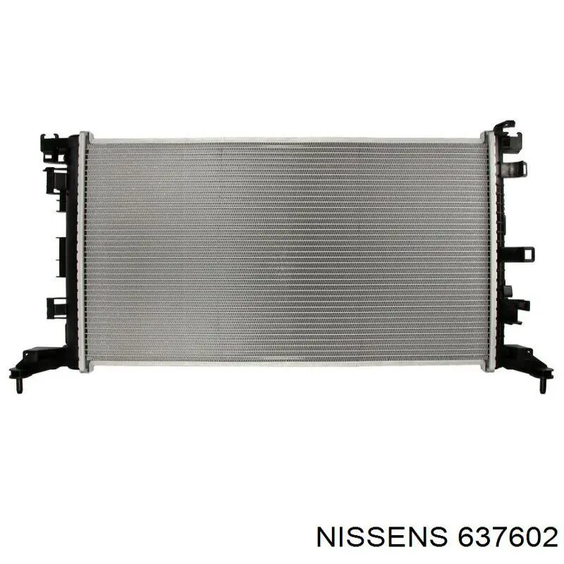 Купити 637602 Nissens Радіатор двигуна
