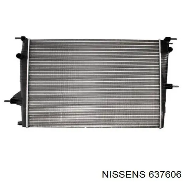 637606 Nissens радіатор охолодження двигуна