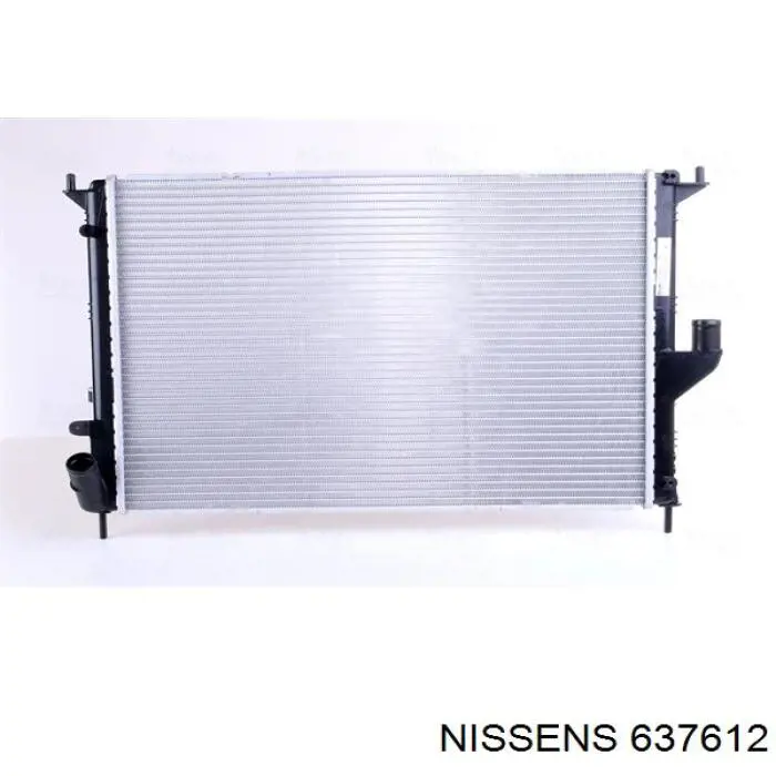 637612 Nissens радіатор охолодження двигуна