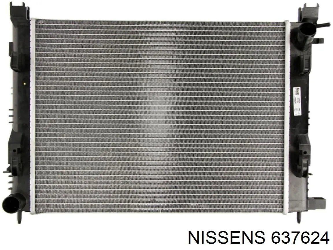 637624 Nissens радіатор охолодження двигуна