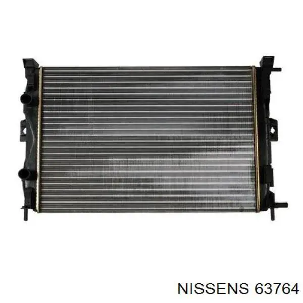 63764 Nissens радіатор охолодження двигуна