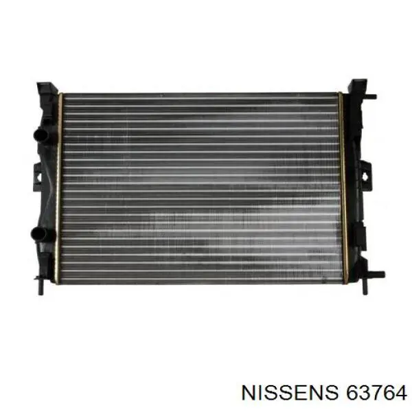 63764 Nissens Радіатор охолодження двигуна