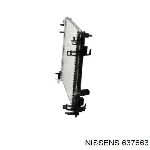 Купити 637663 Nissens Радіатор двигуна
