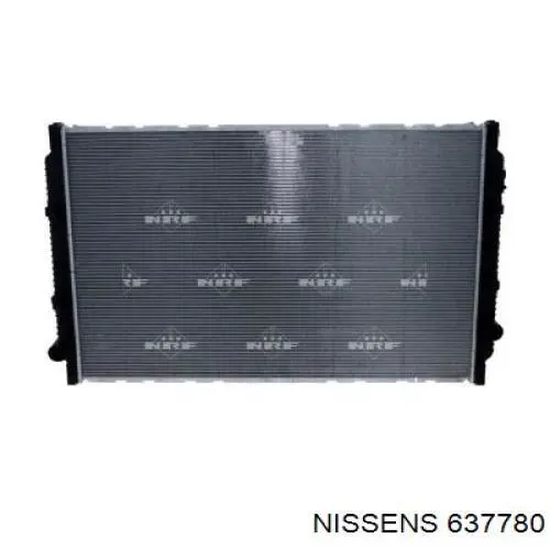 637780 Nissens радіатор охолодження двигуна