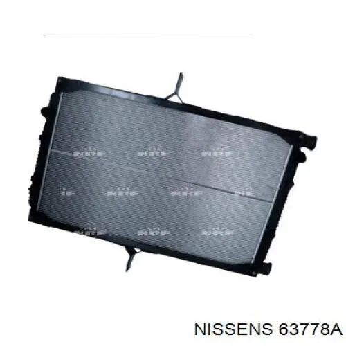 Радіатор основний Nissens 63778A ціна, від 388.34 USD