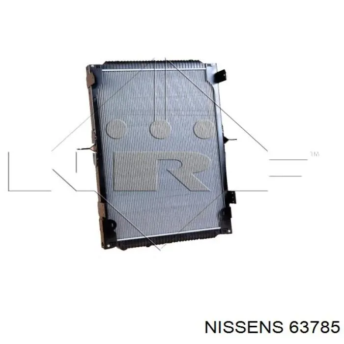 63785 Nissens радіатор охолодження двигуна