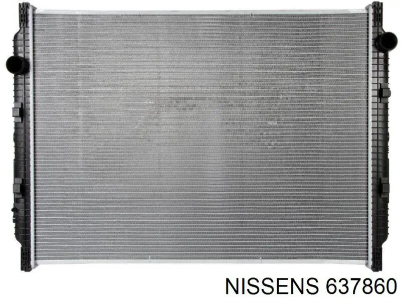 Радіатор основний Nissens 637860 ціна, від 439.83 USD