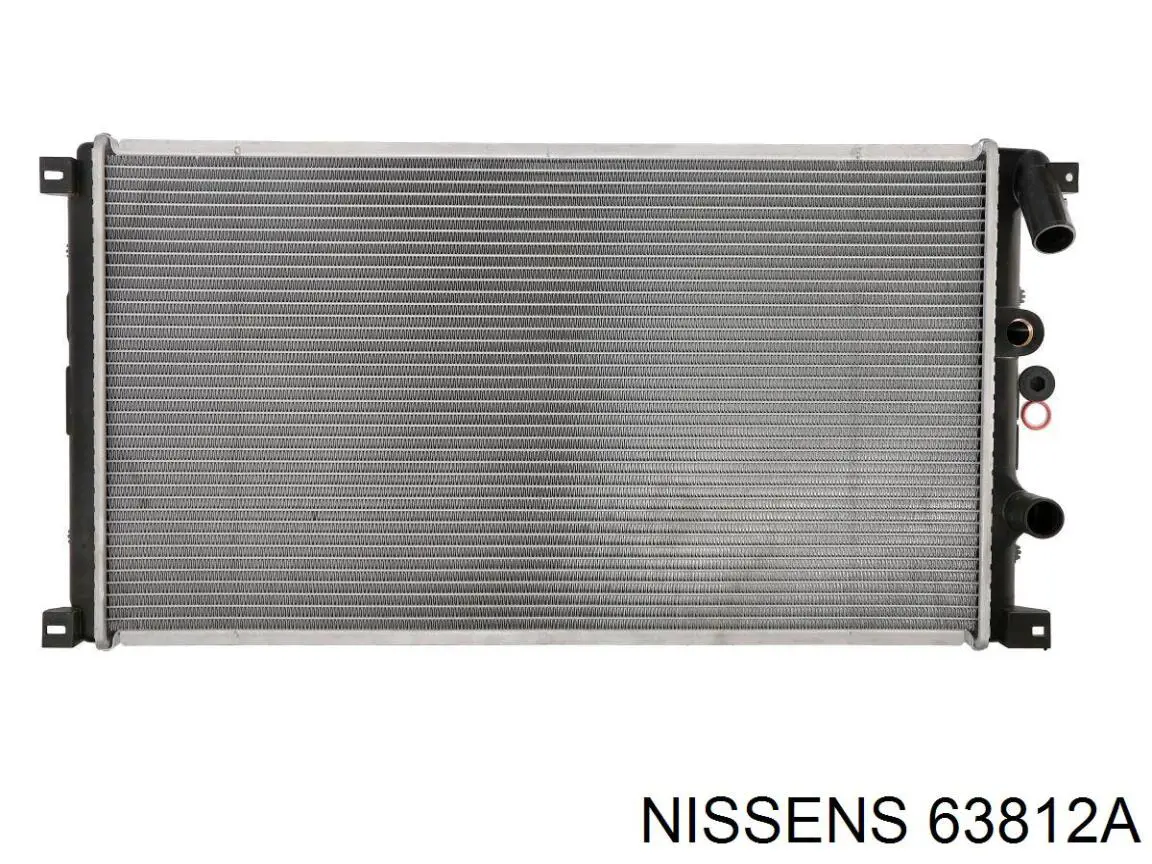 63812A Nissens радіатор охолодження двигуна