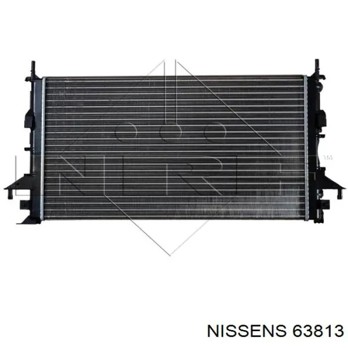 Радіатор основний Nissens 63813 ціна, від 64.25 USD