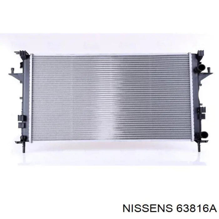 63816A Nissens радіатор охолодження двигуна