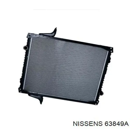 63849A Nissens радіатор охолодження двигуна