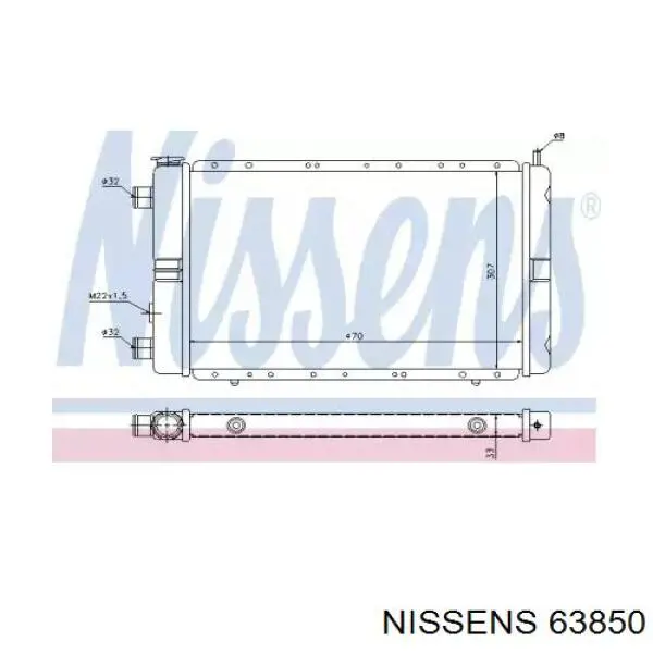 Радіатор основний Polcar 602208A0 ціна, від 33.89 USD