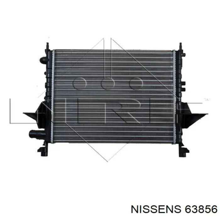 Купити 63856 Nissens Радіатор двигуна