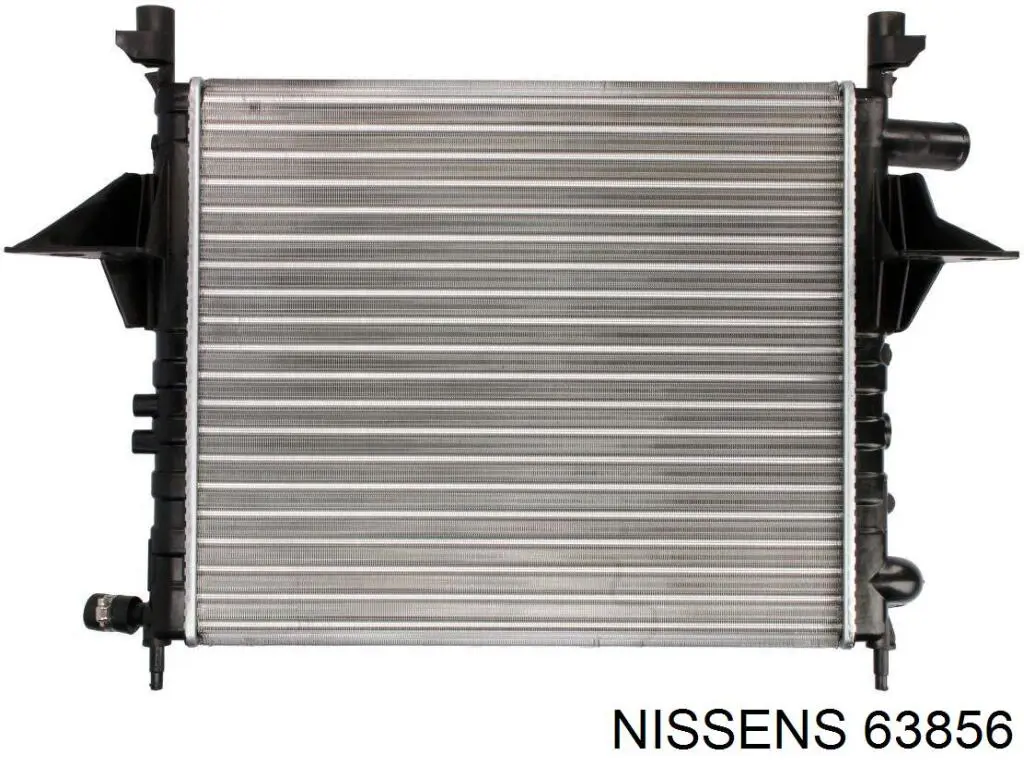 63856 Nissens радіатор охолодження двигуна