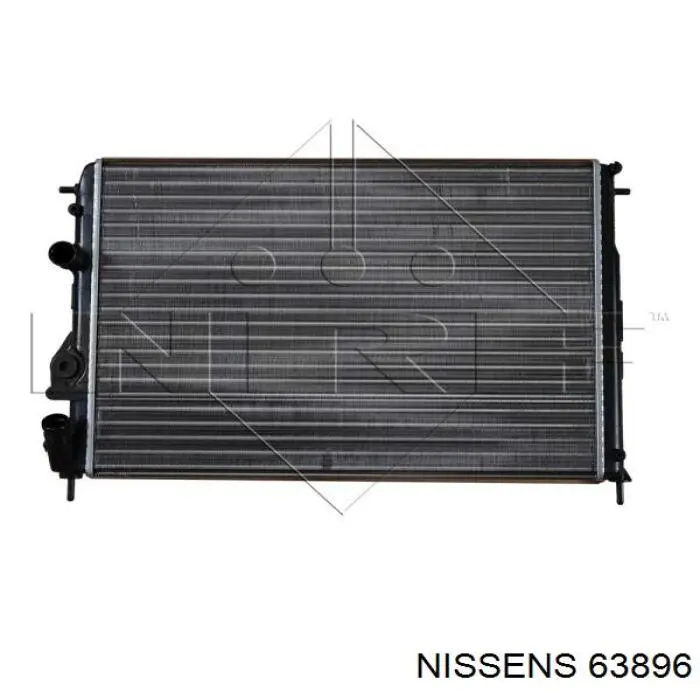 63896 Nissens радіатор охолодження двигуна