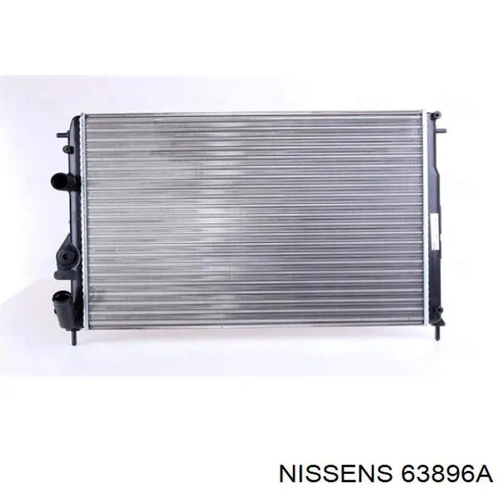 63896A Nissens радіатор охолодження двигуна