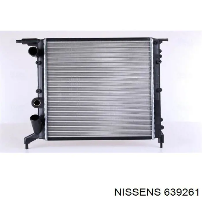 639261 Nissens радіатор охолодження двигуна