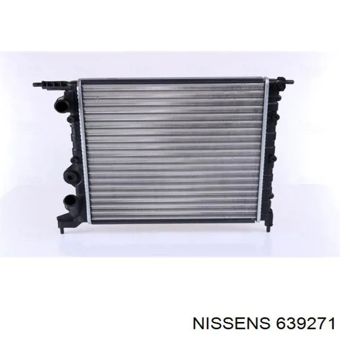 639271 Nissens радіатор охолодження двигуна