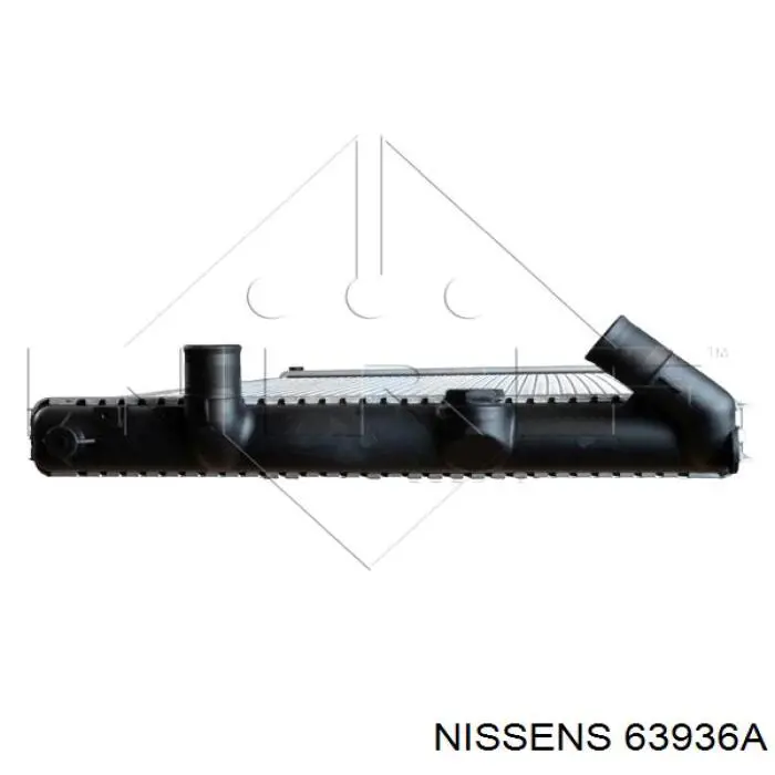 63936A Nissens Радіатор охолодження двигуна
