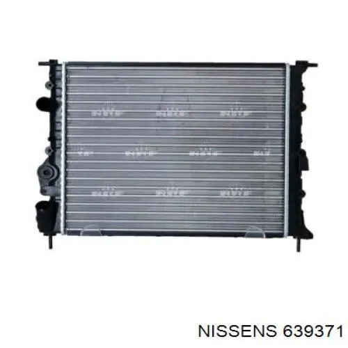 639371 Nissens Радіатор охолодження двигуна