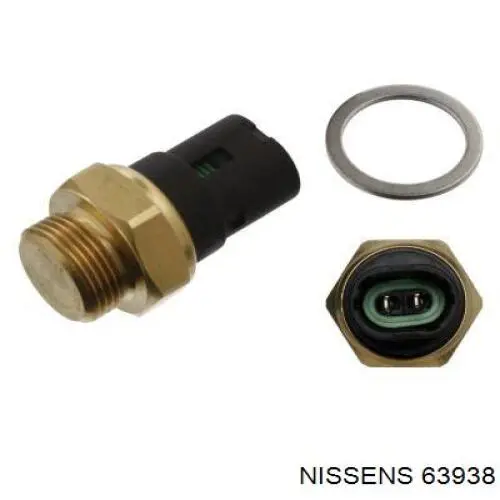 Радіатор основний Nissens 63938 ціна, від 56.78 USD