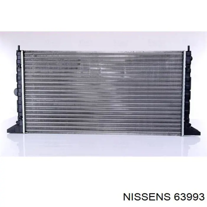 63993 Nissens радіатор охолодження двигуна