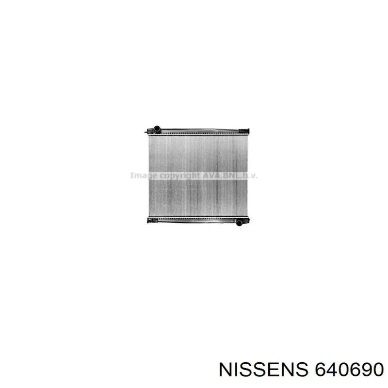 Радіатор 640690 Nissens