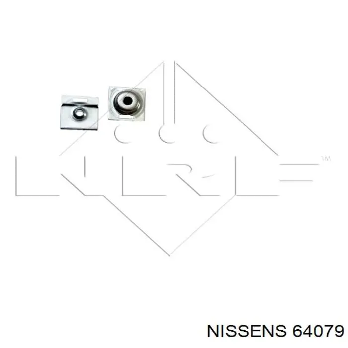 Купити 64079 Nissens Радіатор двигуна