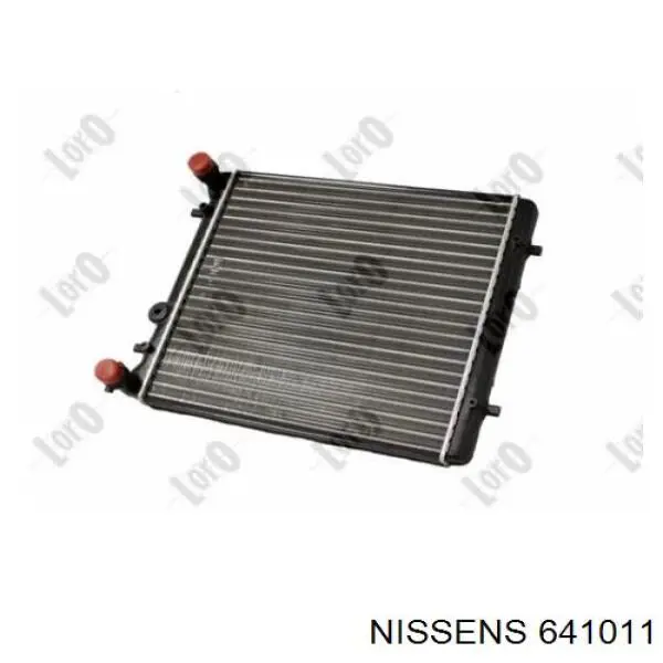 Радіатор основний Nissens 641011 ціна, від 44.33 USD