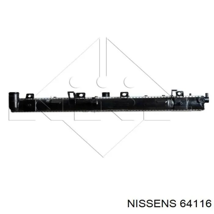 Купити 64116 Nissens Радіатор двигуна