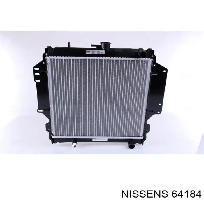 Радіатор охолодження Nissens 64184