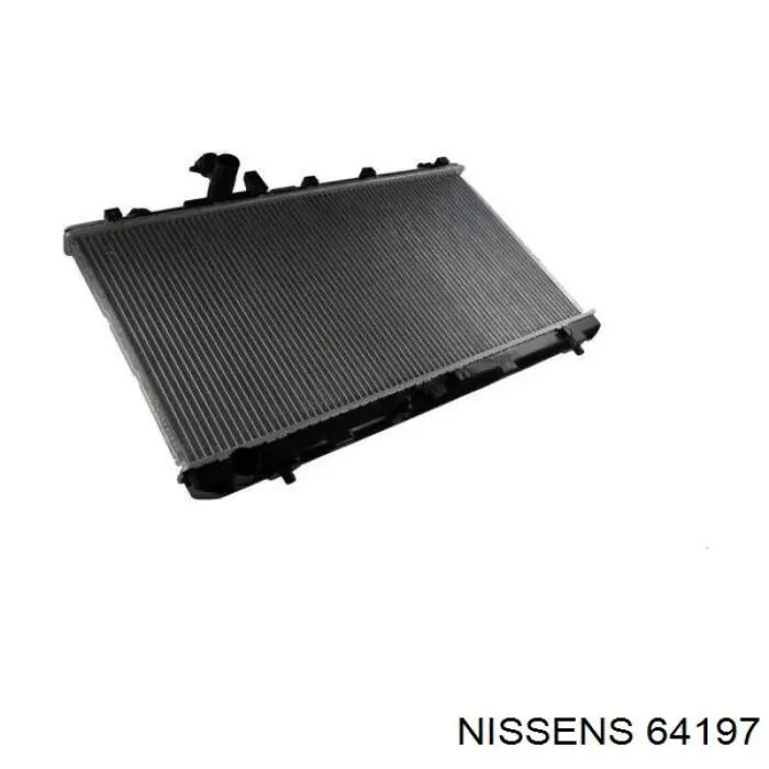 64197 Nissens радіатор охолодження двигуна