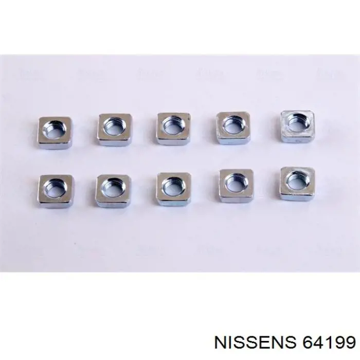 Радіатор основний Nissens 64199 ціна, від 149.07 USD