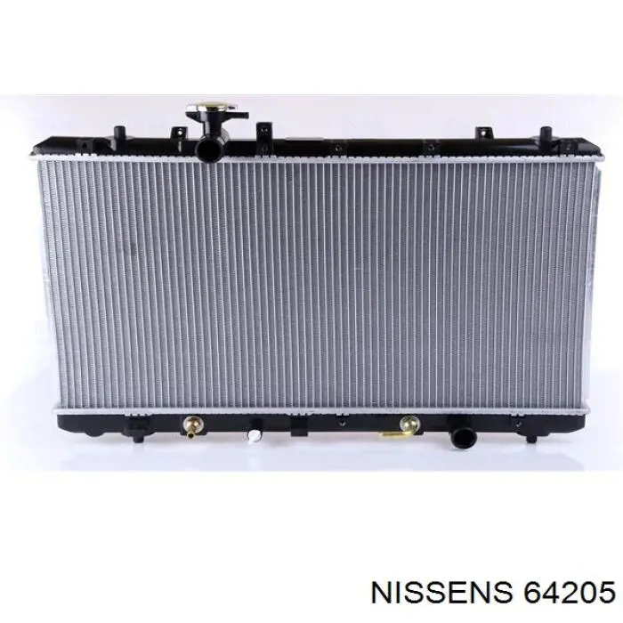 64205 Nissens радіатор охолодження двигуна