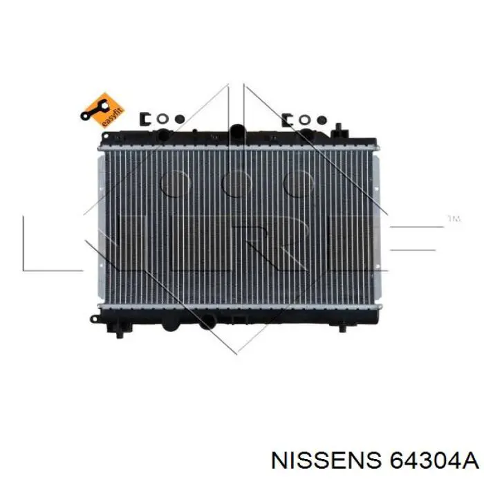 Радіатор основний Polcar 6340082 ціна, від 70.78 USD