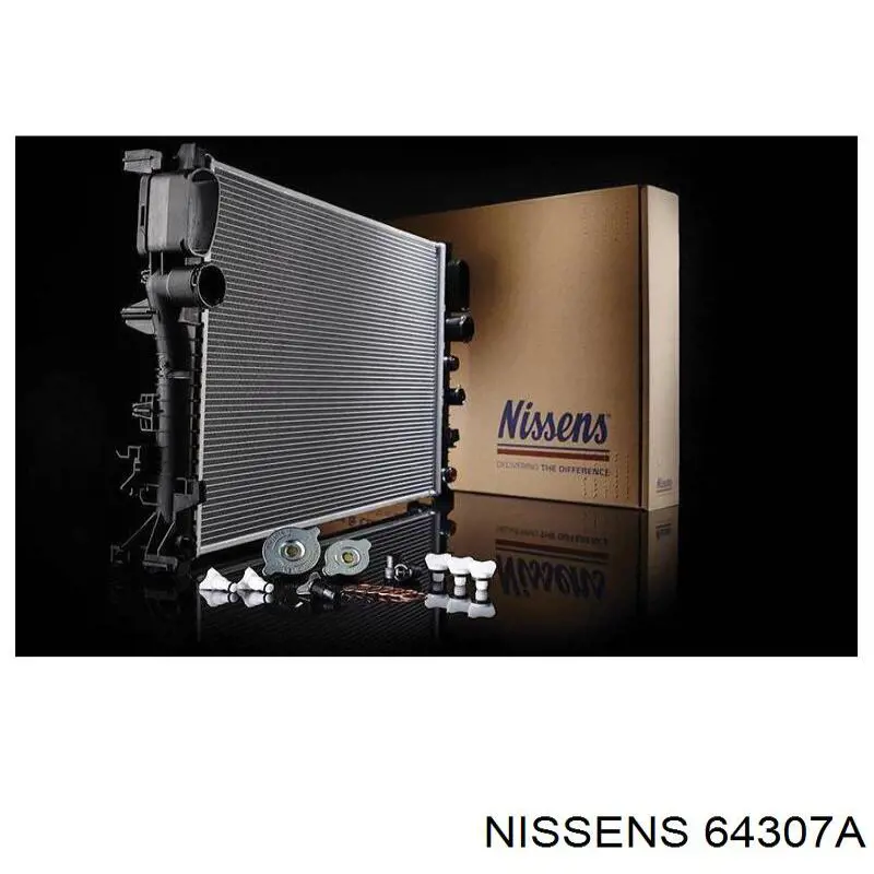 64307A Nissens радіатор охолодження двигуна