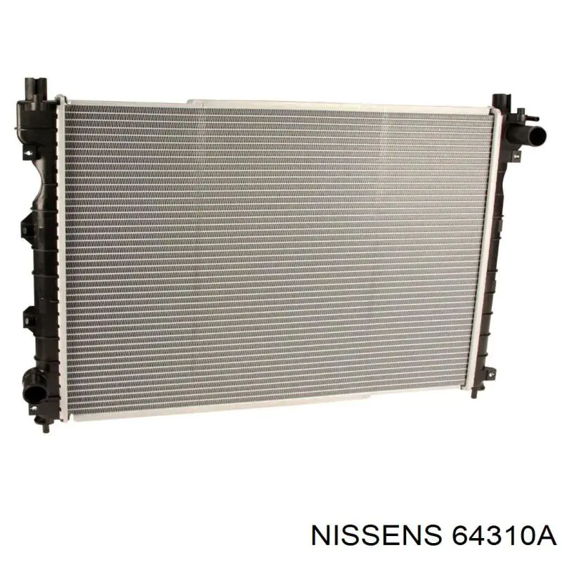 64310A Nissens радіатор охолодження двигуна