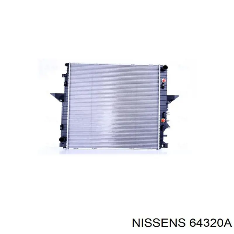 64320A Nissens радіатор охолодження двигуна