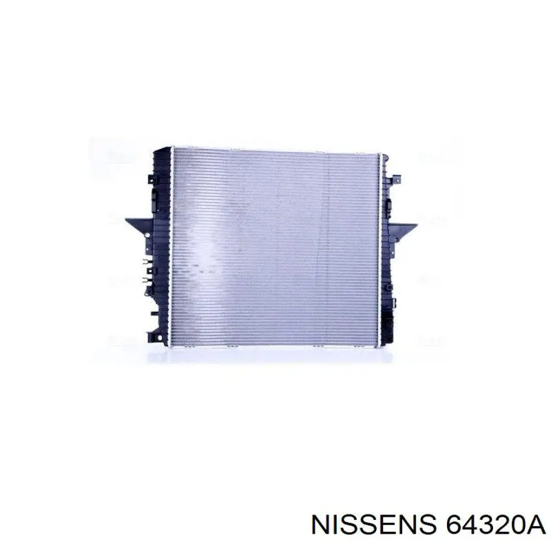 64320A Nissens Радіатор охолодження двигуна