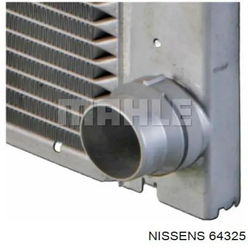 Купити 64325 Nissens Радіатор двигуна