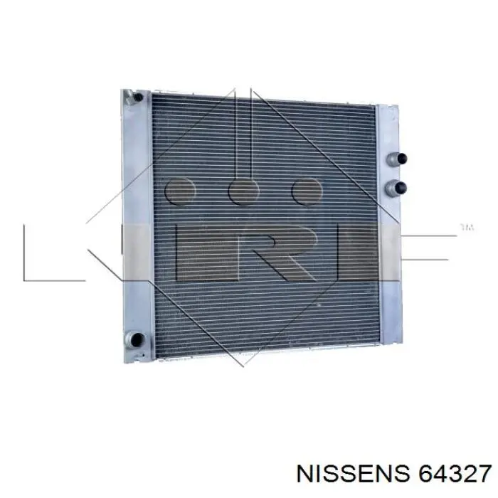 64327 Nissens радіатор охолодження двигуна