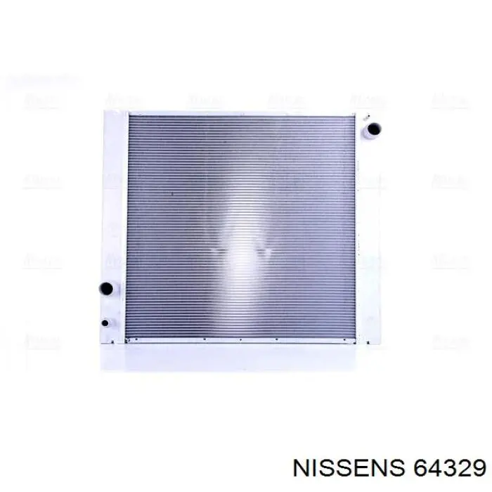 FP43A368NS Nissens Радіатор охолодження двигуна