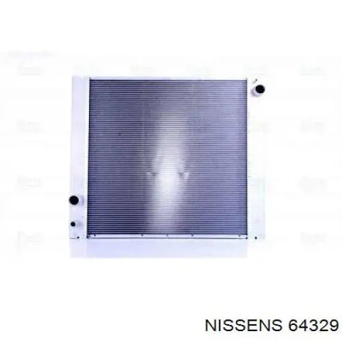 Радіатор основний Nissens FP43A368NS ціна, від 147.98 USD