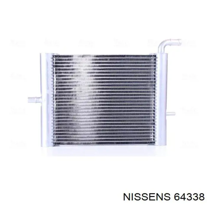 64338 Nissens радіатор охолодження, додатковий