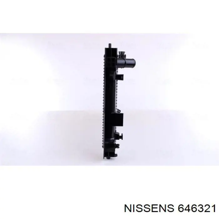 646321 Nissens радіатор охолодження двигуна