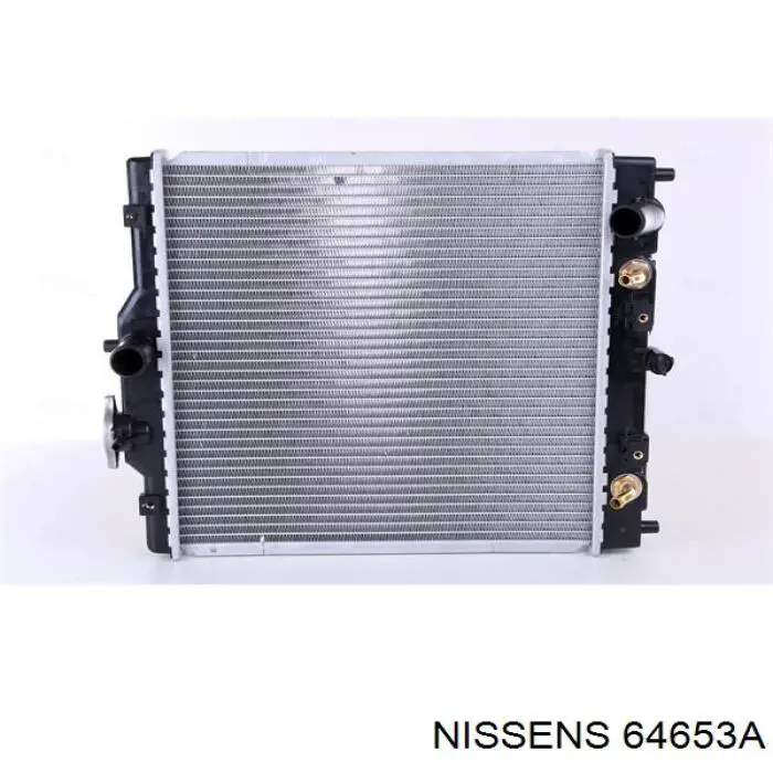 Радіатор основний Nissens 64653A ціна, від 128.06 USD