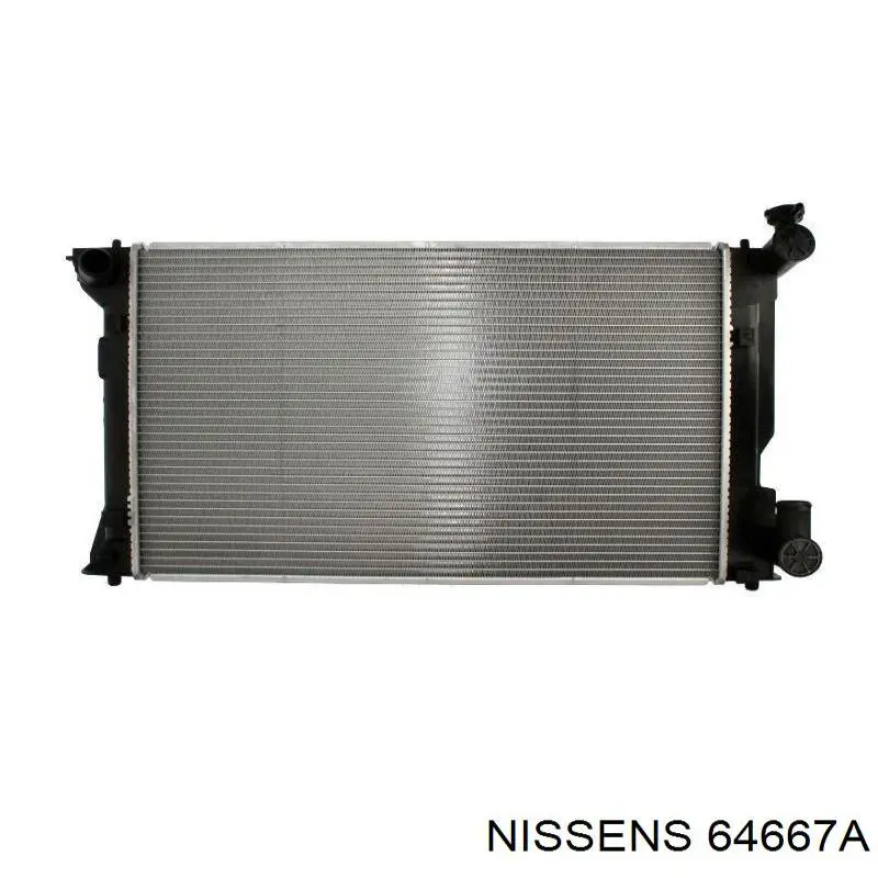 64667A Nissens радіатор охолодження двигуна