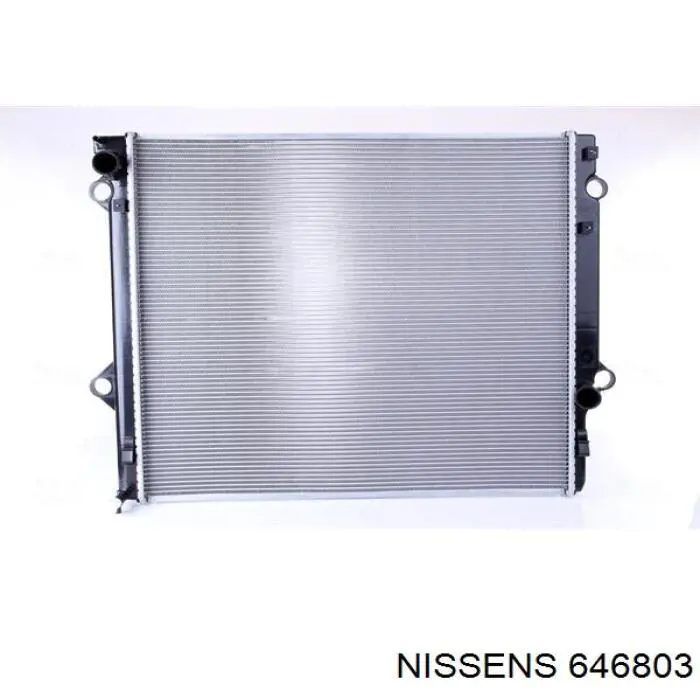 Радіатор охолодження Nissens 646803