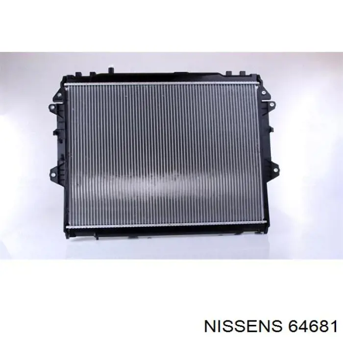 64681 Nissens радіатор охолодження двигуна